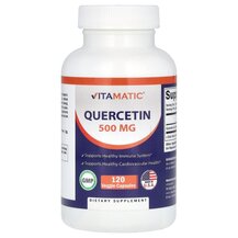 Кверцетин Quercetin 500 mg Vitamatic 120 капсул