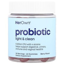 Пробіотики Probiotic Gummies Berry Her Own 60 таблеток Пробіотики Probiotic Gummies Berry Her Own 60 таблеток
