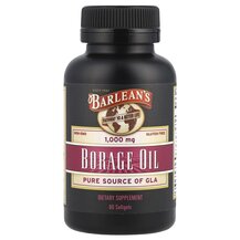 Олія Бурачника Borage Oil Barlean's 60 капсул Олія Бурачника Borage Oil Barlean's 60 капсул