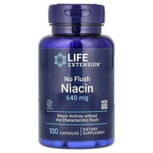 Ніацин 640 мг No Flush Niacin 640 mg Life Extension Ніацин 640 мг No Flush Niacin 640 mg Life Extension