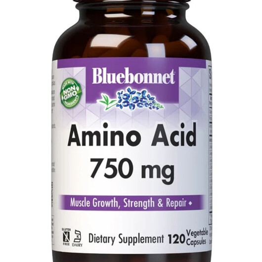 Основное фото товара Amino Acid Основное фото товара Bluebonnet Nutrition, Аминокислоты, Amino Acid, 120 капсул