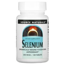 Selenium 200 mcg 120 Селен 200 мкг Source Naturals