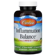 Inflammation Balance Омега 3 Carlson 90 капсул