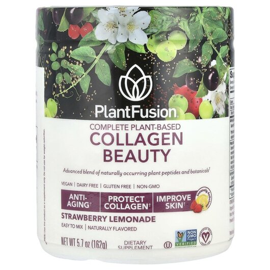 Основне фото товару Complete Plant Peptides Collagen Beauty Strawberry Lemonade Основне фото товару Complete Plant Peptides Collagen Beauty Strawberry Lemonade, Кола