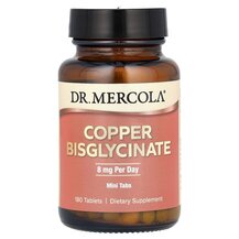 Copper Bisglycinate 8 mg Медь Dr. Mercola 180 таблеток Copper Bisglycinate 8 mg Медь Dr. Mercola 180 таблеток