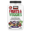 Фото товару Fruits & Veggies Mixed Berry Фото товару Force Factor, Fruits & Veggies Mixed Berry, Суперфуд, 60 табл