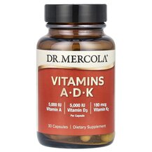 Vitamins A-D-K Витамины Dr. Mercola 30 капсул Vitamins A-D-K Витамины Dr. Mercola 30 капсул