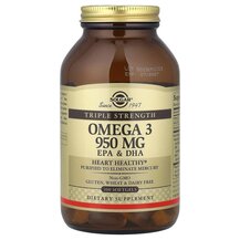 Omega 3 950 mg EPA & DHA Омега-3 950 мг ЕПА и ДГА Solgar