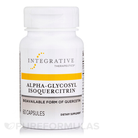 Основне фото товару Alpha-Glycosyl Isoquercitrin Основне фото товару Alpha-Glycosyl Isoquercitrin, Антиоксиданти, 60 капсул