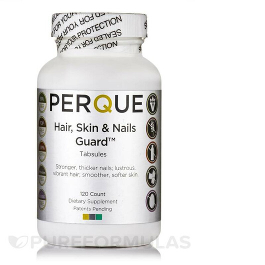 Основное фото товара Hair Skin & Nails Guard Основное фото товара Perque, Кожа ногти волосы, Hair Skin & Nails Guard, 120 табле