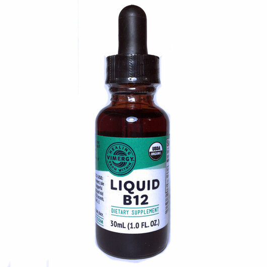 Основное фото товара Vitamin B12 Liquid Основное фото товара Vimergy, Жидкий Витамин B12, Liquid B12, 30 мл