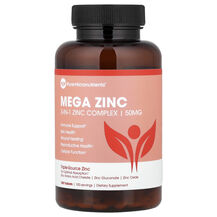 Цинк Mega Zinc 50 mg Pure Micronutrients 100 таблеток Цинк Mega Zinc 50 mg Pure Micronutrients 100 таблеток