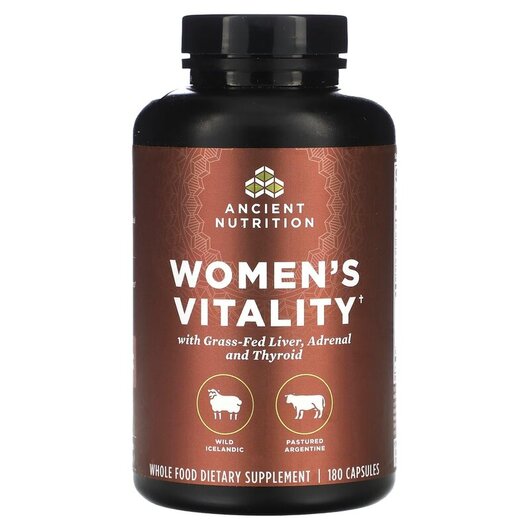 Основное фото товара Ancient Nutrition, Поддержка щитовидной, Women's Vitality, 1