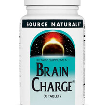 Brain Charge Поддержка мозга Source Naturals 30 таблеток