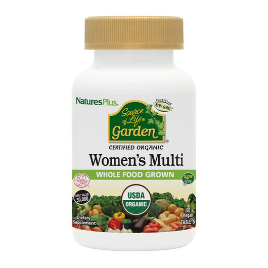 Основне фото товару Source of Life Garden Organic Women's Multivitamin Tablets Основне фото товару Source of Life Garden Organic Women's Multivitamin, Вітаміни