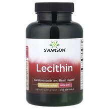 Lecithin 520 mg Лецитин Swanson 250 капсул Lecithin 520 mg Лецитин Swanson 250 капсул