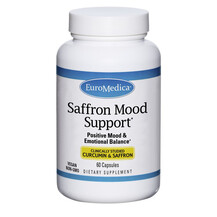 Saffron Mood Support Шафран EuroMedica 60 капсул