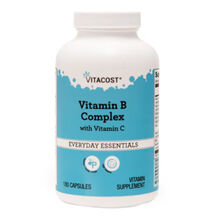 B-комплекс Vitamin B Complex with Vitamin C Vitacost B-комплекс Vitamin B Complex with Vitamin C Vitacost