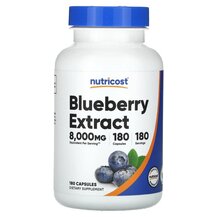 Blueberry Extract Голубика Nutricost 180 капсул Blueberry Extract Голубика Nutricost 180 капсул