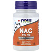 Фото товара NOW Foods, N-ацетилцистеин, NAC With Selenium, 30 капсул