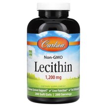 Лецитин 1200 мг Lecithin 1200 mg Carlson 280 капсул