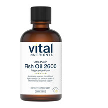Ultra Pure Fish Oil 2600 Lemon Омега 3 Vital Nutrients Ultra Pure Fish Oil 2600 Lemon Омега 3 Vital Nutrients