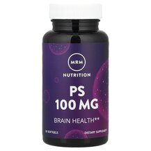 PS 100 mg Фосфатидилсерин 100 мг MRM 60 капсул PS 100 mg Фосфатидилсерин 100 мг MRM 60 капсул