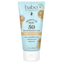 Sunscreen SPF 50+ Солнцезащитный крем Babo Botanicals