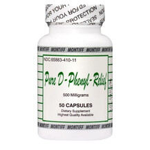 L-Фенилаланін Pure D-Phenyl Relief Montiff 50 капсул
