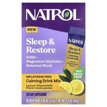 Підтримка сну Sleep & Restore Calming Drink Mix Melatonin Підтримка сну Sleep & Restore Calming Drink Mix Melatonin