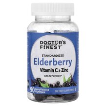 Standardized Elderberry Vitamin C & Zinc Berry Черная