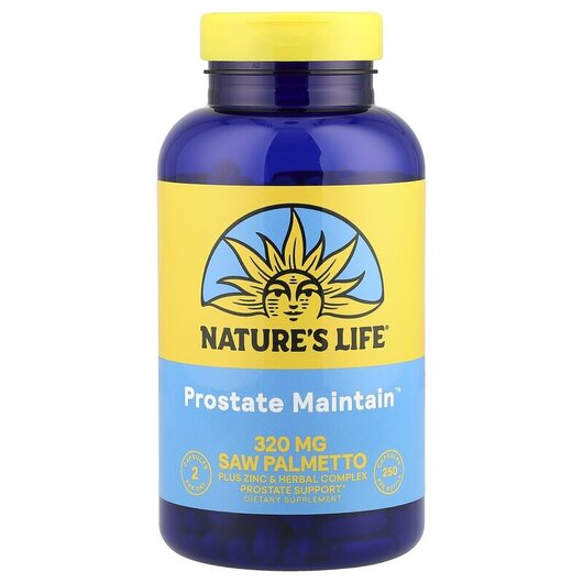 Основне фото товару Prostate Maintain600 Plus Основне фото товару Prostate Maintain 600 Plus, Підтримка простати 600 плюс, 250 капс