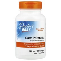 Со Пальметто Saw Palmetto Doctor's Best 180 капсул