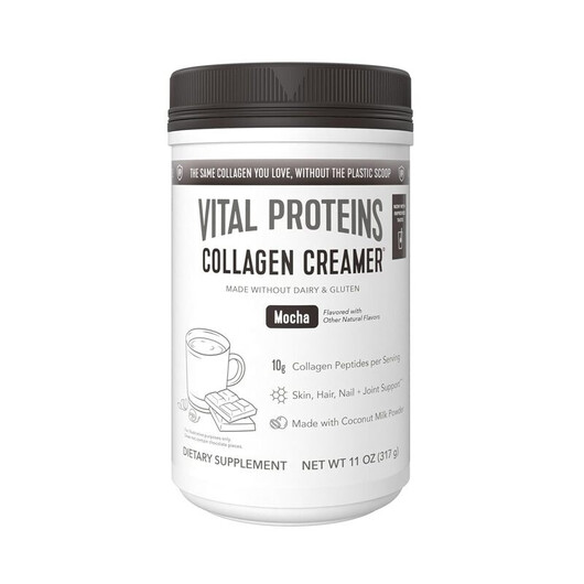 Основное фото товара Collagen Creamer Mocha Основное фото товара Vital Proteins, Коллаген, Collagen Creamer Mocha, 317 г