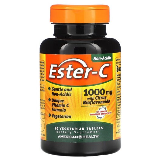 Основное фото товара Ester-C 1000 mg Основное фото товара Ester-C, Эстер-С с Биофлавоноидами, Ester-C 1000 mg, 90 таблеток