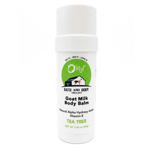 Основное фото товара Goat Milk Body Balm - Tea Tree Основное фото товара Лосьон для тела, Goat Milk Body Balm - Tea Tree, 64 г