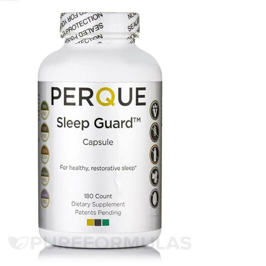 Основне фото товару Perque, Sleep Guard, Підтримка сну, 180 капсул