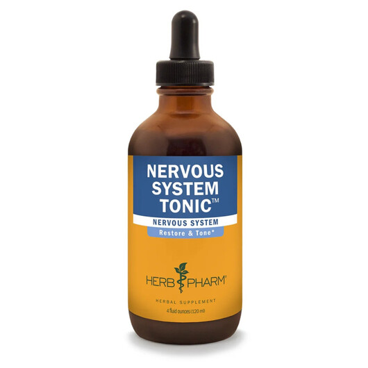 Основне фото товару Nervous System Tonic Основне фото товару Herb Pharm, Nervous System Tonic, Підтримка стресу, 120 мл