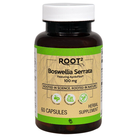 Основное фото товара Босвеллия, Boswellia Serrata Featuring ApresFlex 100 mg, 60 капсу