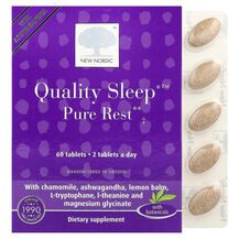Quality Sleep Pure Rest Поддержка сна New Nordic