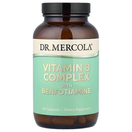 Основне фото товару Vitamin B Complex with Benfotiamine, B-комплекс з Бенфотіаміном, 