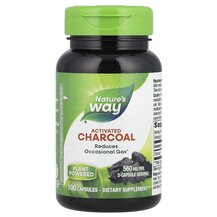 Charcoal Activated Активированный уголь 560 мг Nature's