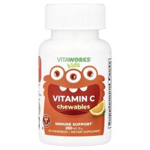 Вітамін C Kids Vitamin C Chewables Sour Orange VitaWorks