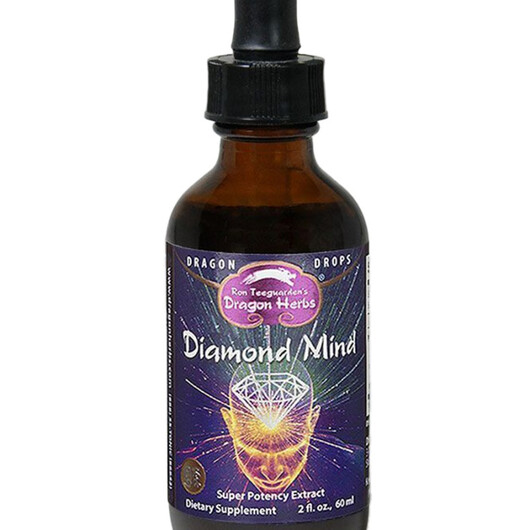 Основное фото товара Diamond Mind Drops Основное фото товара Dragon Herbs, Поддержка мозга, Diamond Mind Drops, 60 мл