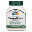 Фото товара 21st Century, Экстракт Гинкго Билоба, Ginkgo Biloba Extract, 60 к