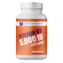 Vitamin D3 Витамин D3 ProCare Health 5,000 IU Vitamin D3 Витамин D3 ProCare Health 5,000 IU