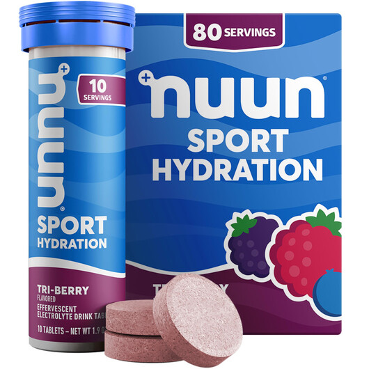 Основное фото товара Nuun Electrolyte Drink Tabs Tri Berry 8 Count 1.9 Ounce, Электрол