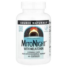 Мелатонін MitoNight With Melatonin Source Naturals