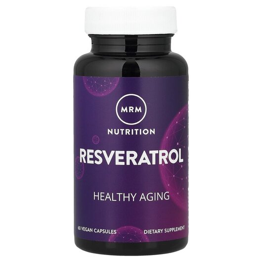 Основное фото товара Resveratrol Основное фото товара MRM, Ресвератрол, Resveratrol, 60 капсул