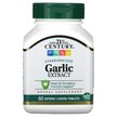 Фото товару Garlic Extract Standardized Фото товару 21st Century, Garlic Extract, Екстракт Часнику, 60 таблеток